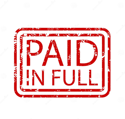 Full Payments Before Shipping