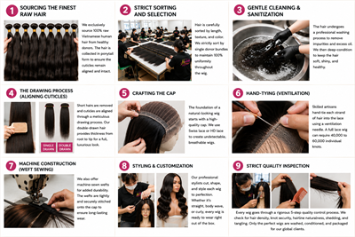 Vietnamese Human Hair Wigs for African Salons: How Havina Hair Crafts Premium Wigs
