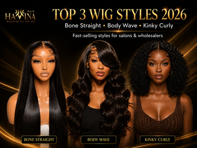 Top 3 Human Hair Wig Styles That Sell Fast in 2026: A Guide for Salons & Wholesalers