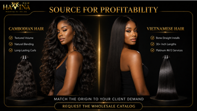 Cambodian vs. Vietnamese Hair: The Definitive B2B Comparison for Salon Professionals