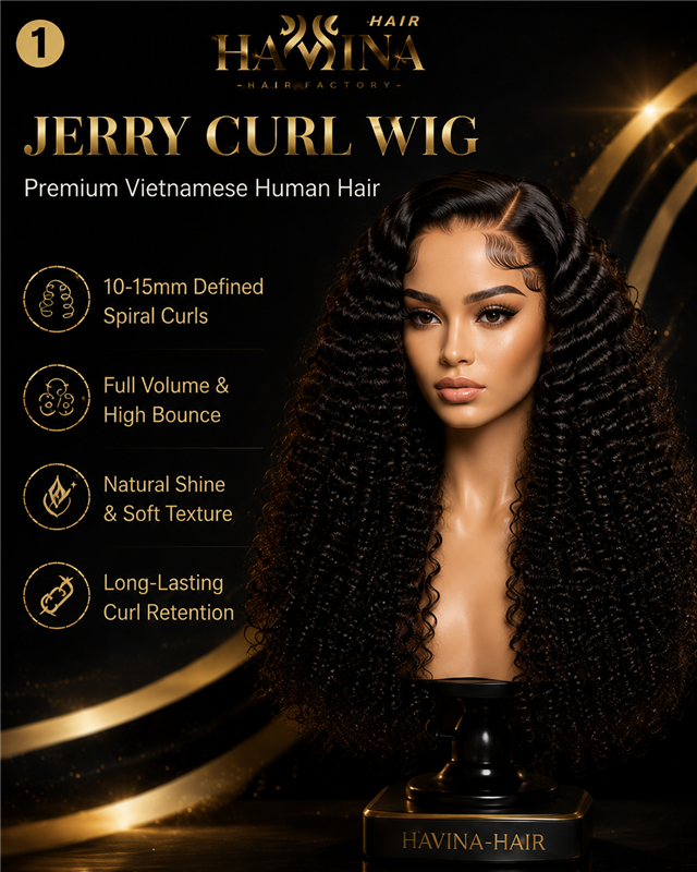 Jerry Curl Wig Guide: Texture, Benefits, Care & Wholesale Buying Tips