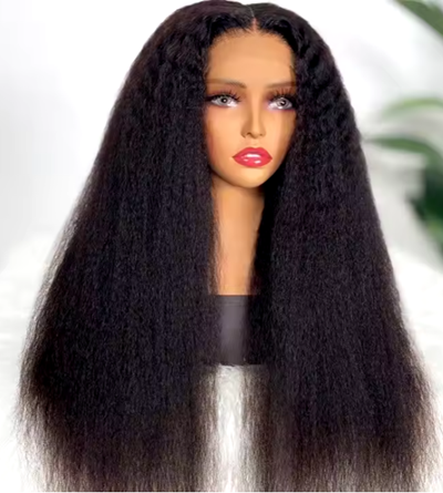 Natural Black Color - Kinky Straight